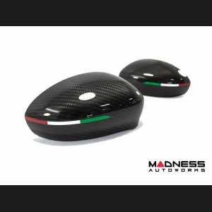 Alfa Romeo 4C Mirror Covers - Carbon Fiber - Full Replacements - GTA Style