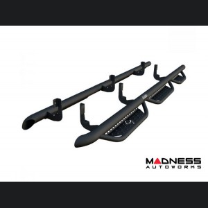 Chevrolet Silverado Side Steps - Midnight Running Steps - Crew Cab - 6'5" Bed
