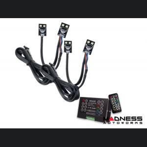 Ford Bronco Sport Headlight LED Kit - Colorshift DRL w/ Halo Kit  - 2.0 Controller