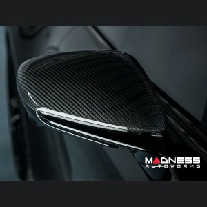  Porsche 992 Mirror Covers - Carbon Fiber - LHD